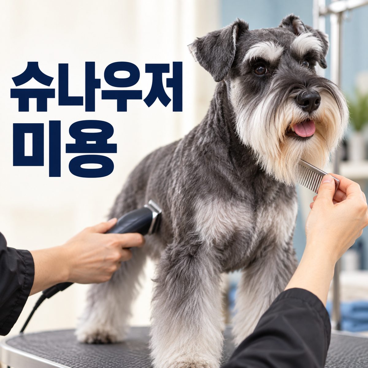 슈나우저미용 가이드 대표 이미지